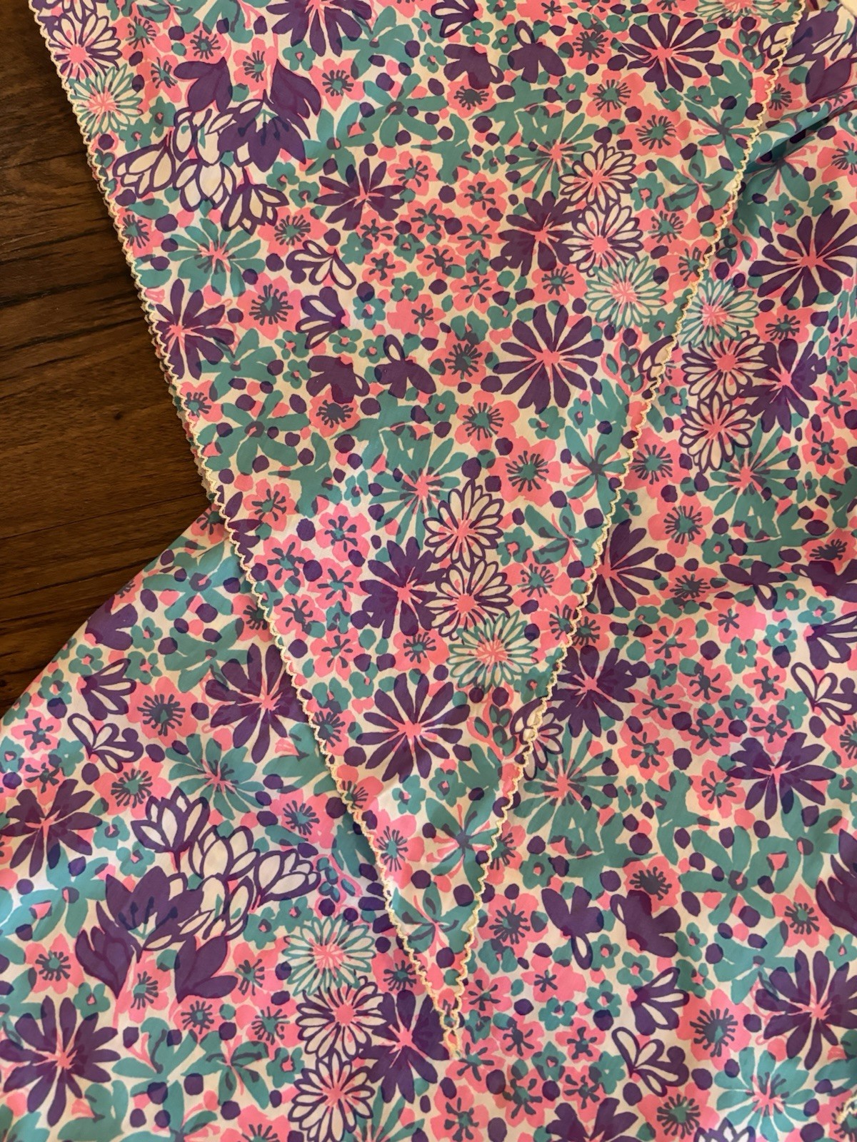 VTG 60s The Lilly Lilly Pulitzer Butterfly 10 Cape 2 Piece Set Floral Maxi Dress