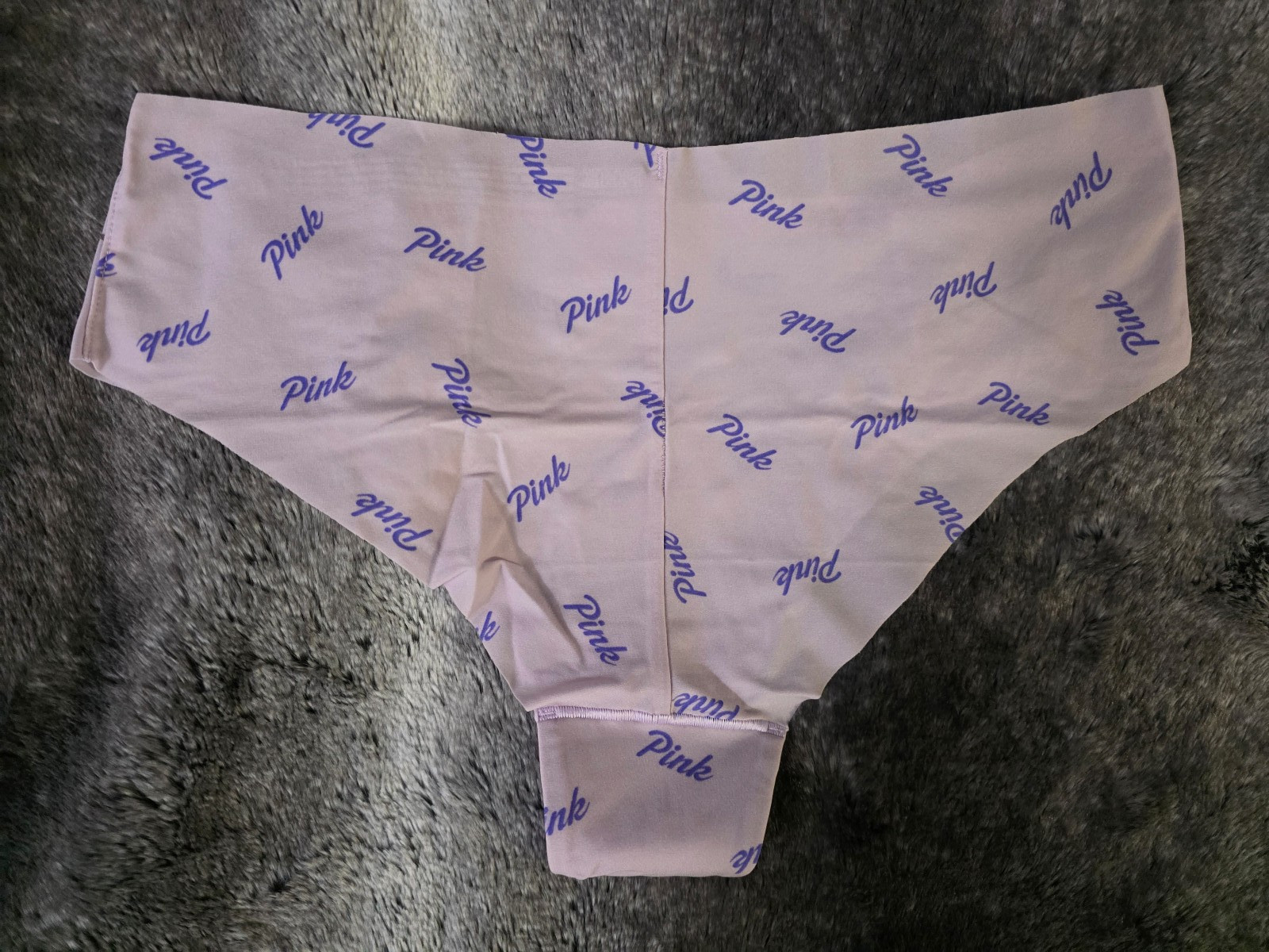 PINK by Victoria’s Secret Light Purple Cheekster Tanga Panty Size L