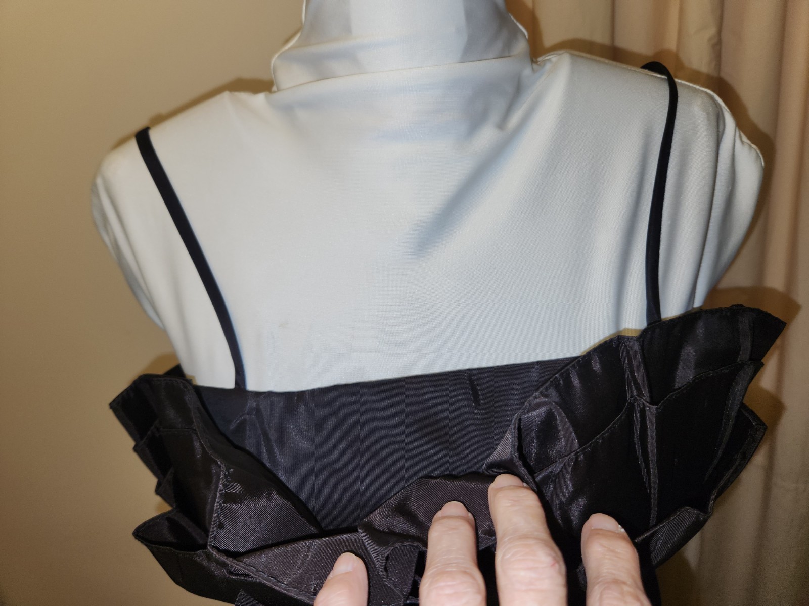 Vintage Flirtations Gown By Alfred Angelo*Taffeta Retro Prom*Small