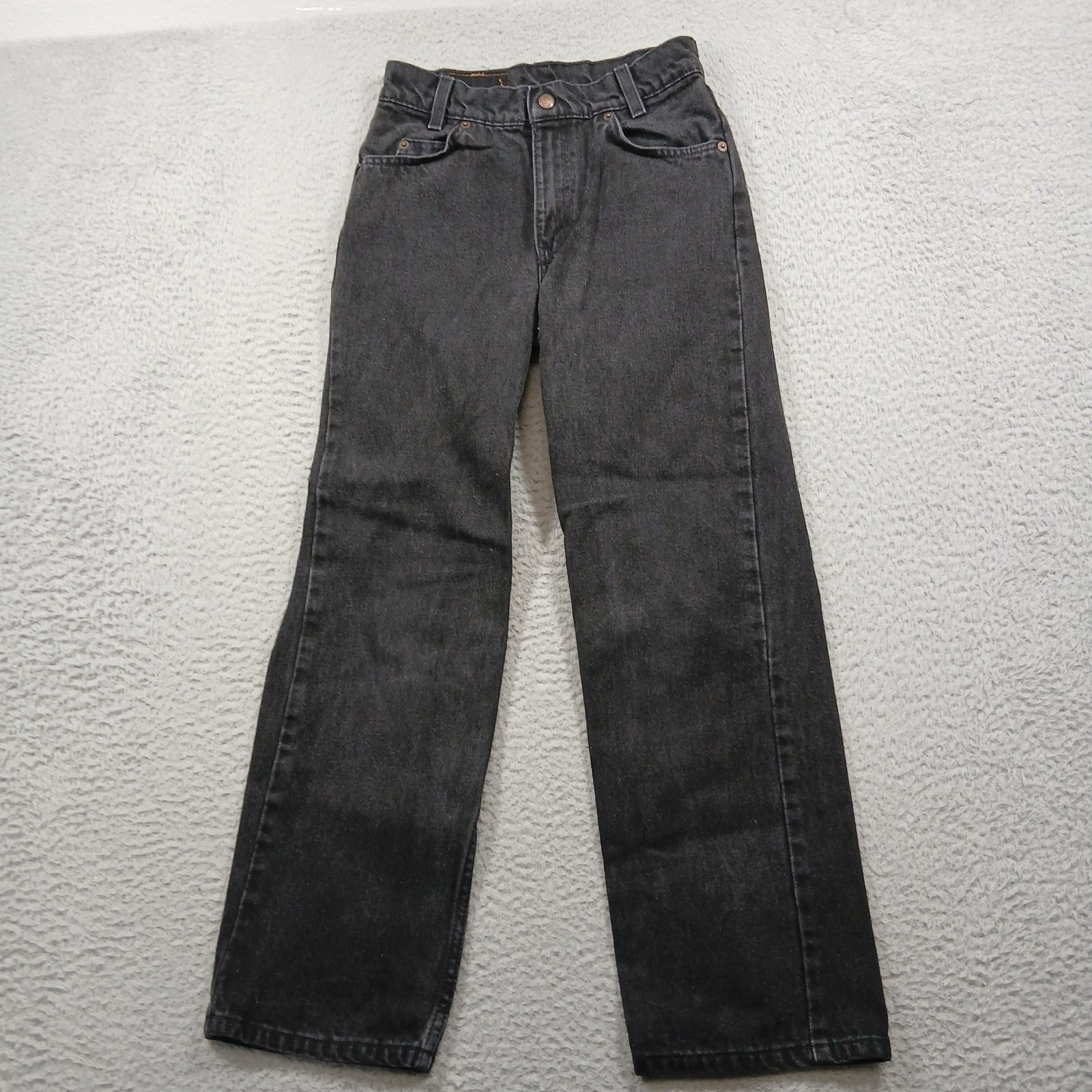 Vintage Levi’s 550 Orange Tab Made in USA Black Jeans Women’s 14 27×27 EUC