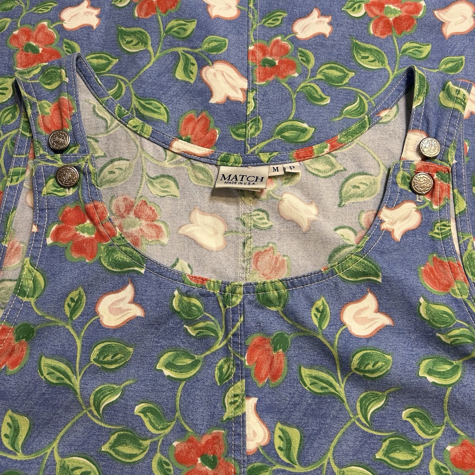 90s Floral Jumper Dress Phoebe Buffay Cottagecore Fairy Soft Girl 38 Inch Bust