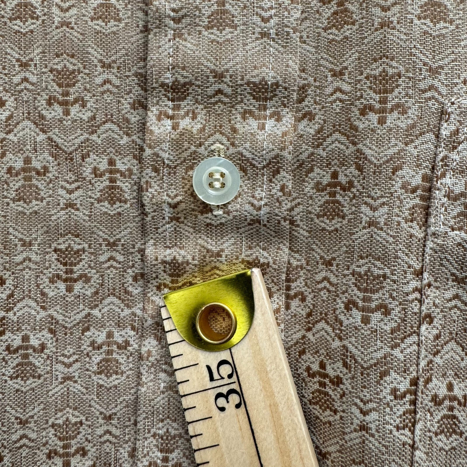 VTG Donegal Size 17 (~XL) Dress Shirt Nemo’s Domain Never-Press 60s 70s 80s