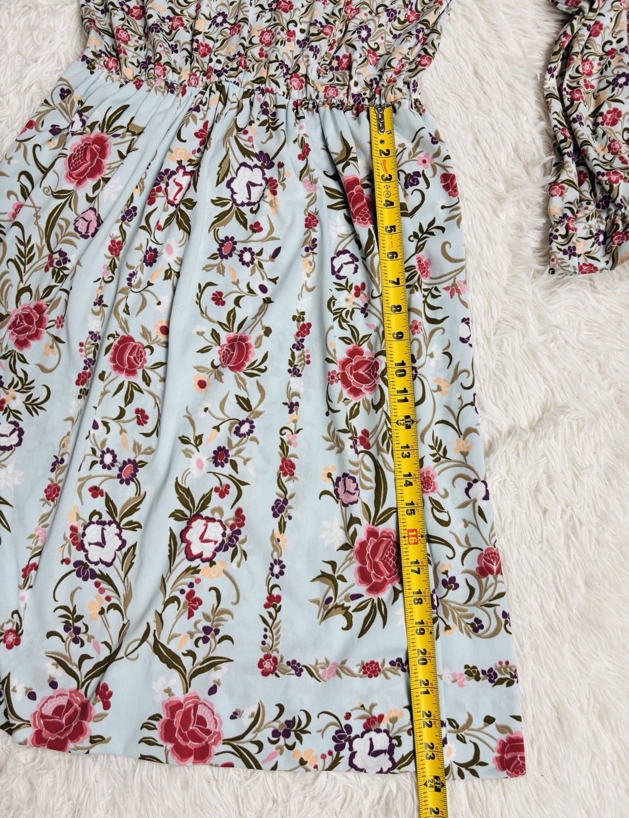 Vintage 1960’s 1970’s Bleeker Street Hippie Floral Dress