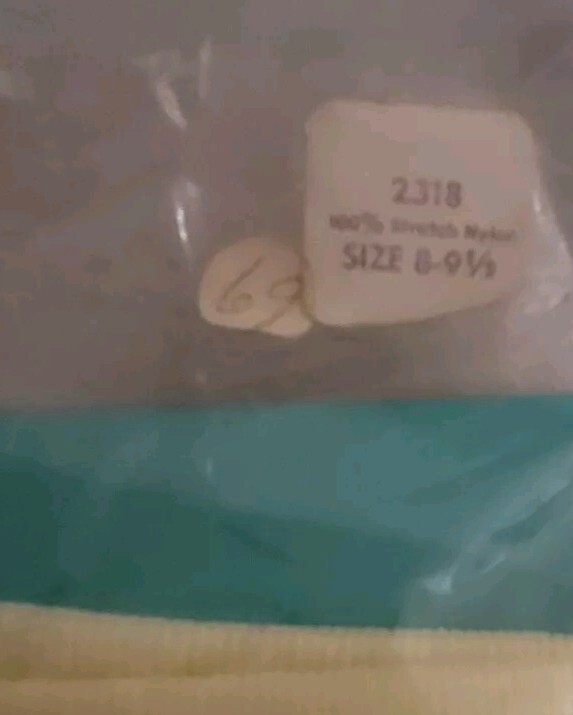 New Sealed Vintage Top Spun Socks, Yellow, 100% Nylon Stretch, Sz 8-9.5