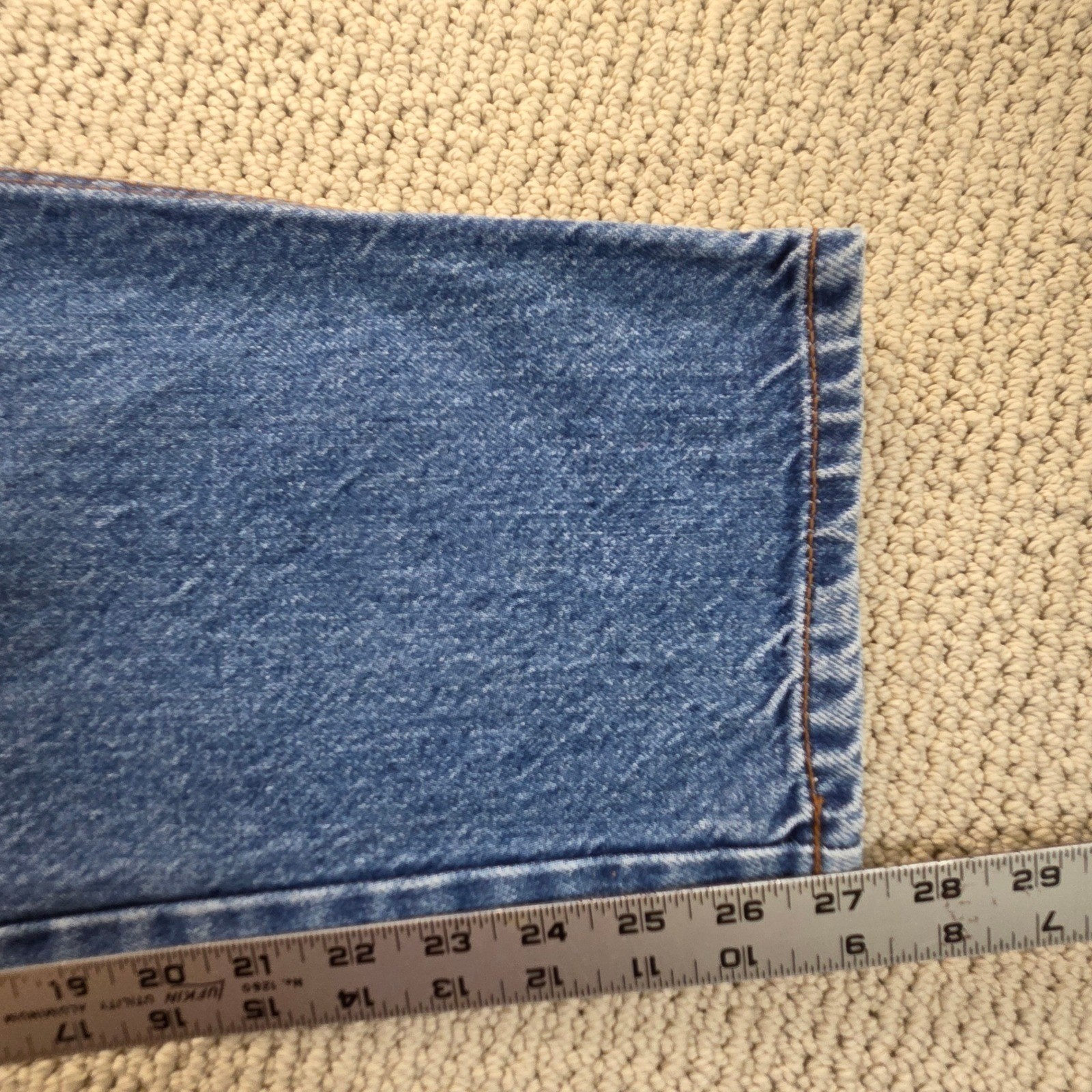 Vintage PS Gitano Jeans High Waist Tapered Leg Denim Blue Womens 34×27