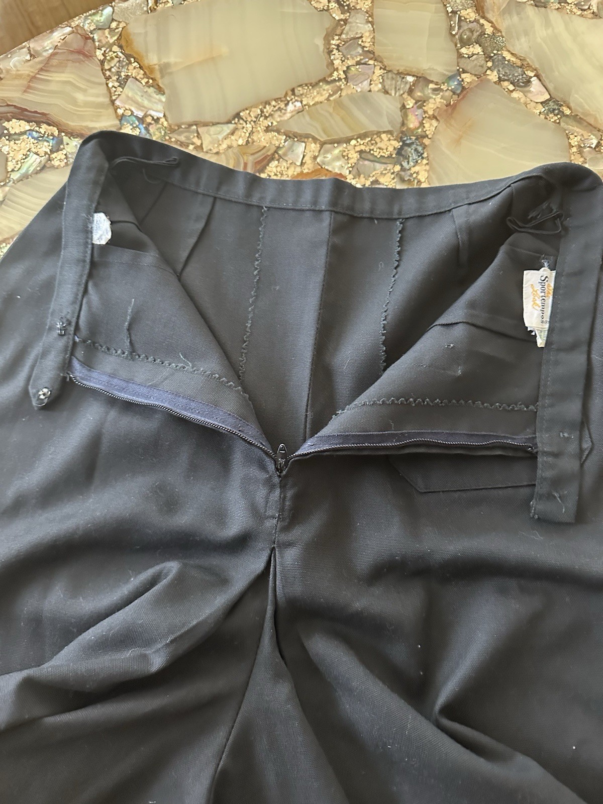 VINTAGE Black Sportempos Culottes