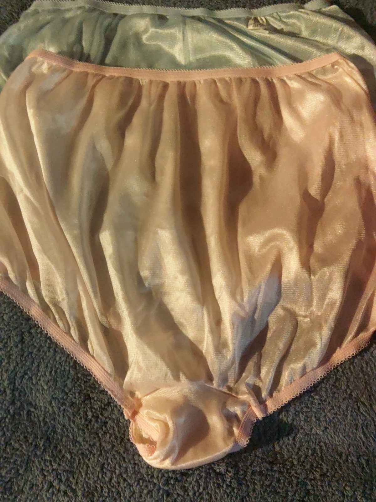 Vintage 2 Pair „Styled by Sydel” sheer 100% nylon panties size 7 USA brief panty