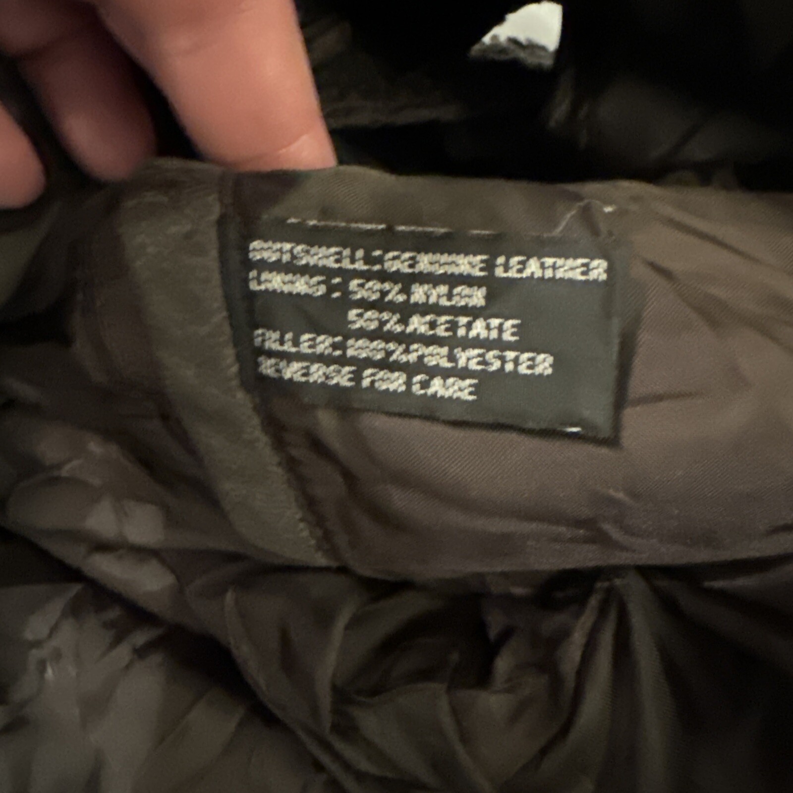 Vintage Italian Leather Coat Womans Lined See Pics For Measurements