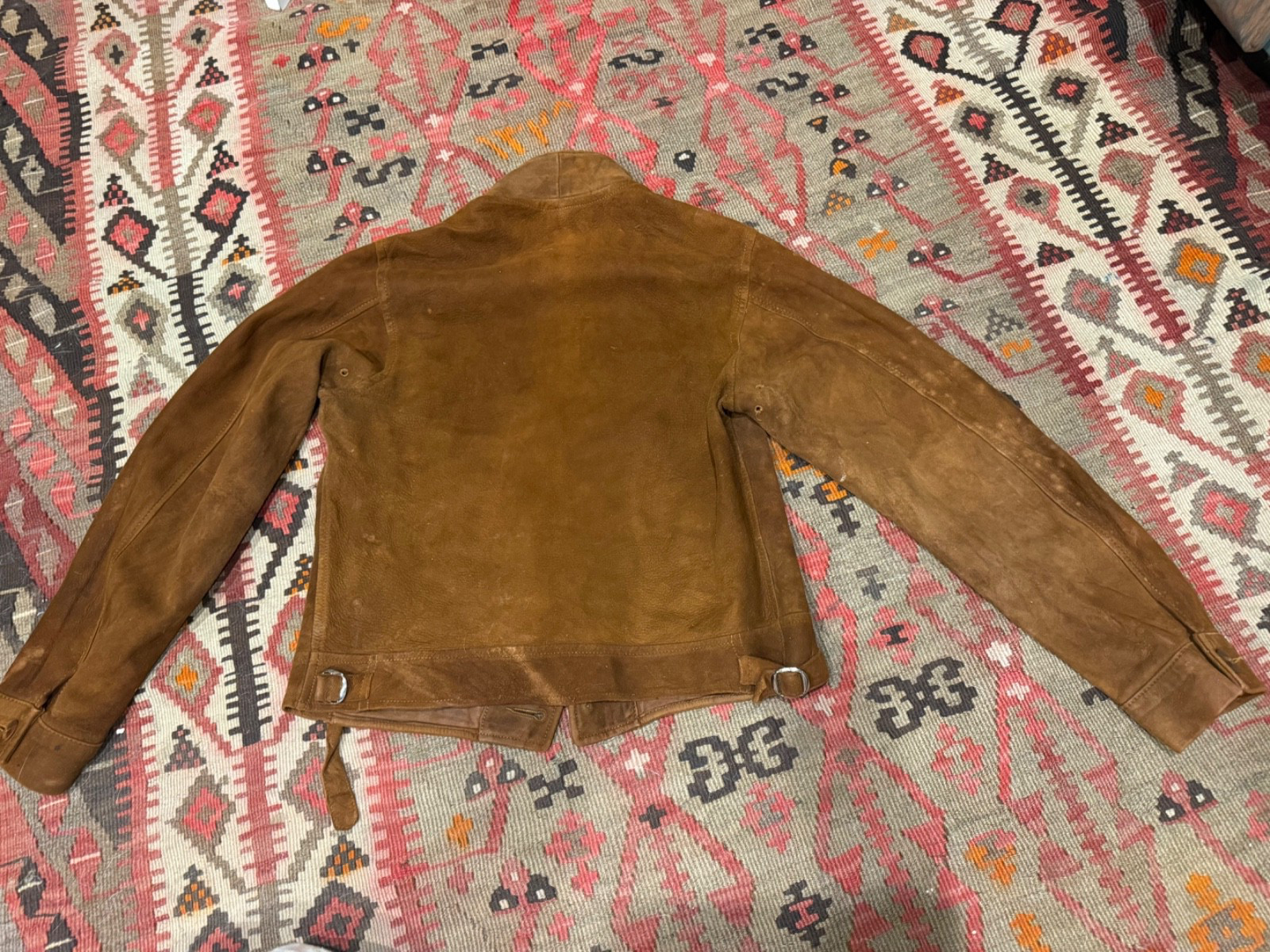 Vintage 1930’s rare small deer skin cossack riding jacket