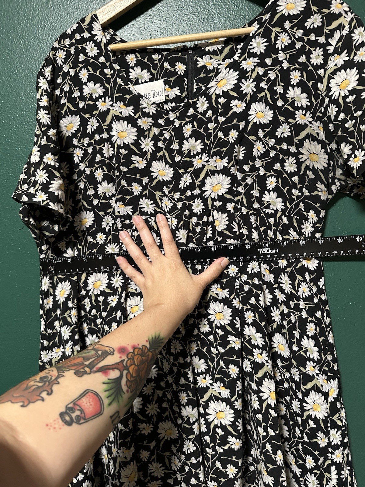 Vintage Dress Daisy Paquette Too Byer Coquette Cottage Whimsy 90s Sweet Grunge