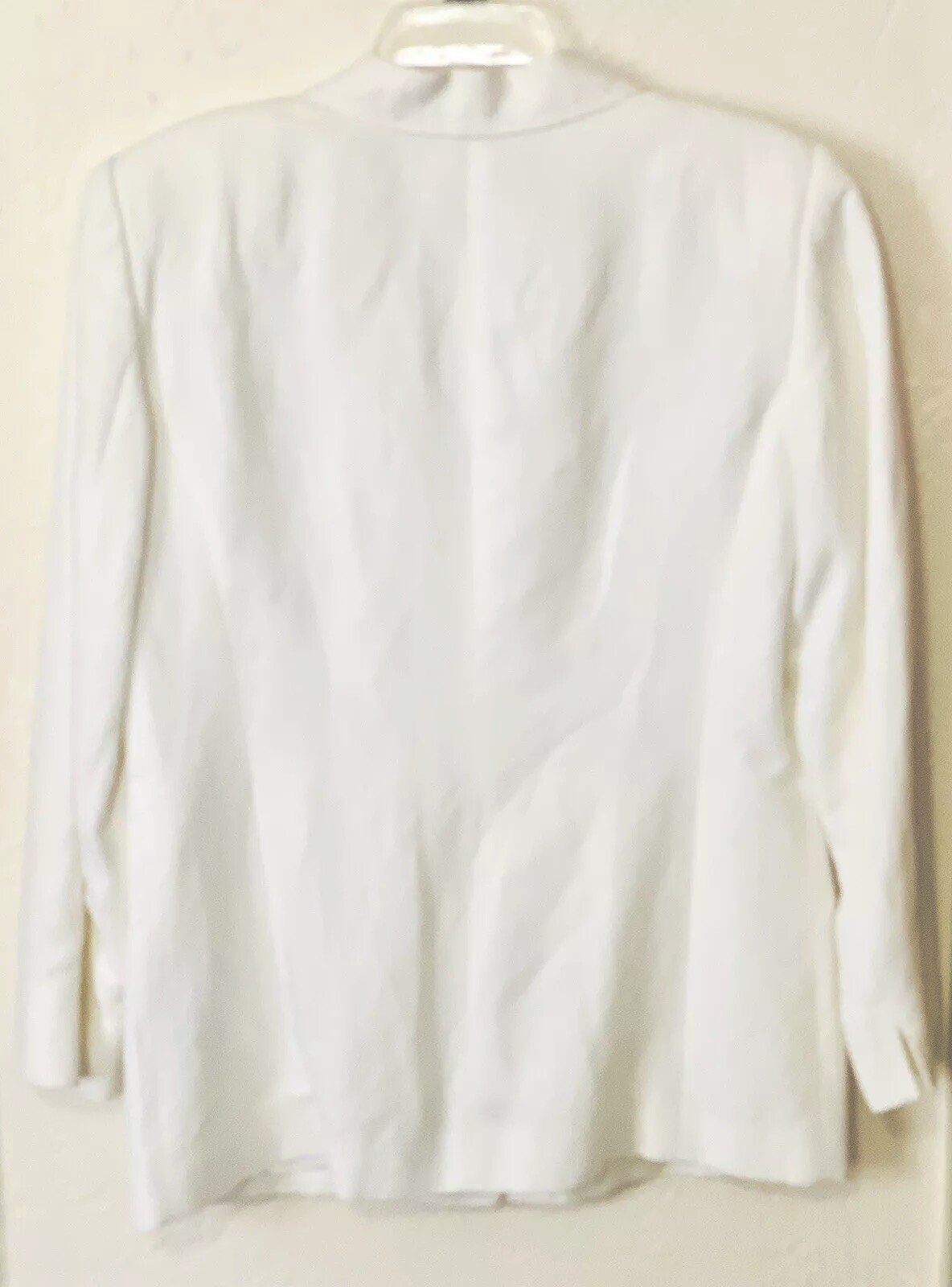 Vintage ‘80’s Liz Claiborne Collection Linen Blend Lined Blazer Size 8