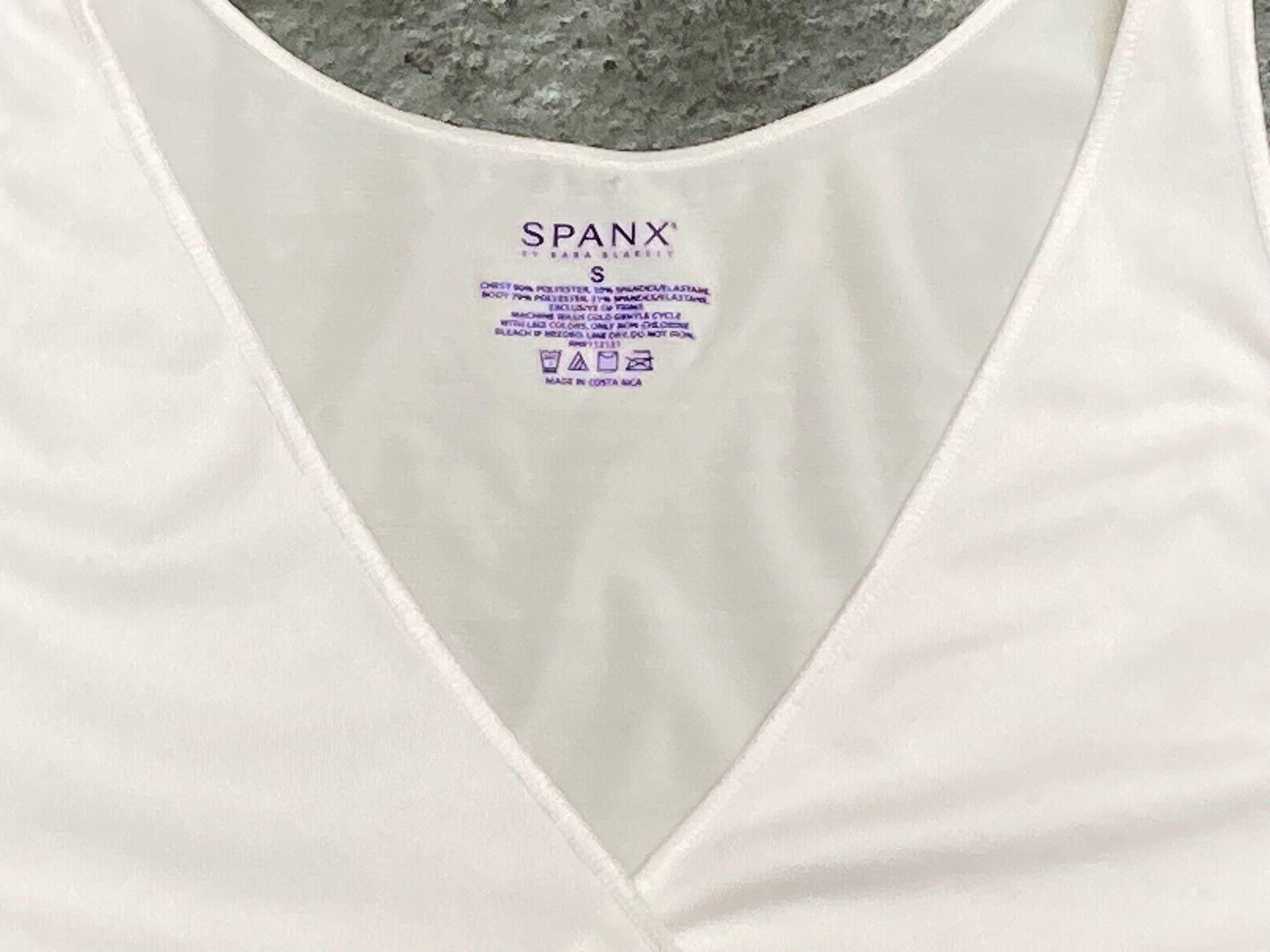 Spanx Small Ivory Shaping Tank Cami Longer Length #285