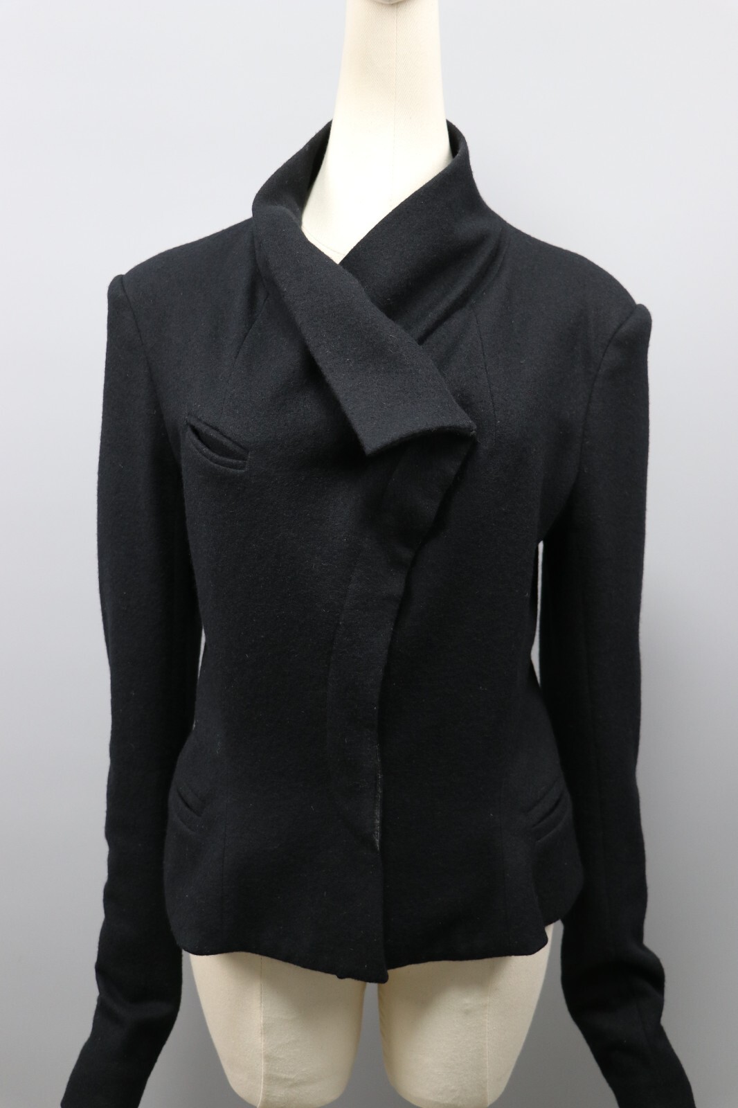 ISABEL MARANT Black Wool/Viscose Jacket Womens Sz S/2