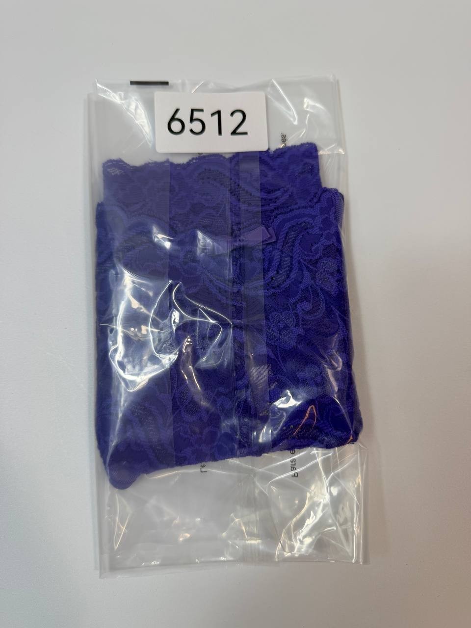 Vintage Victoria’s Secret Purple Sheer Lace Mesh Brief Panties M Nylon USA