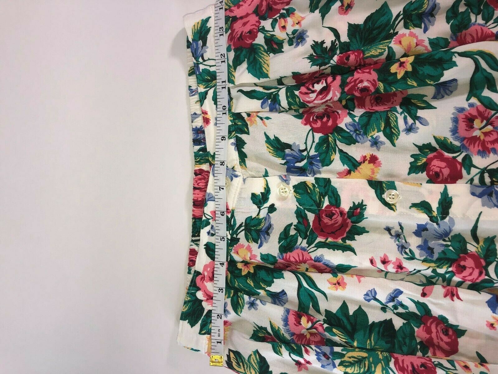Sophisticates by Pendleton 2 Piece Skirt Set Floral Size 14 Top and Bottom Rayon