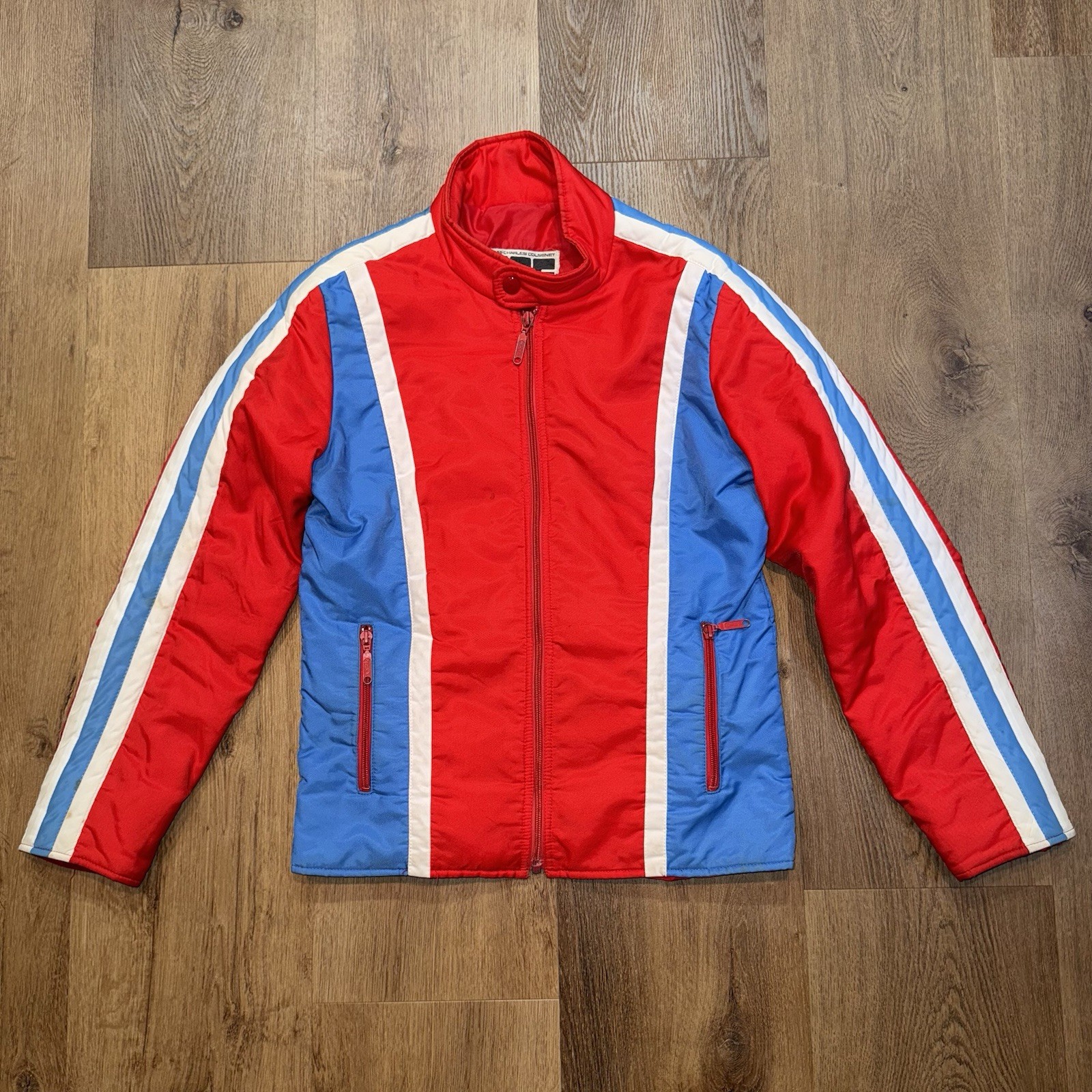 Vintage 60s 70s Ski Jacket Womens Snow Coat Bunny Bum Hot Dog Slalom Racing HCC
