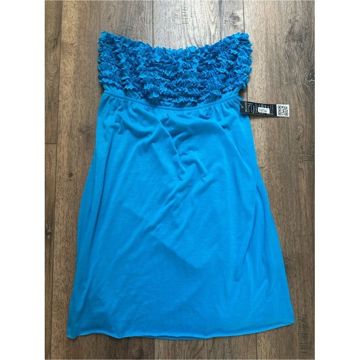 NWT! InGear Women’s Strapless Dress, Tie Back, Y2K, 90’s, Jersey Knit, XL