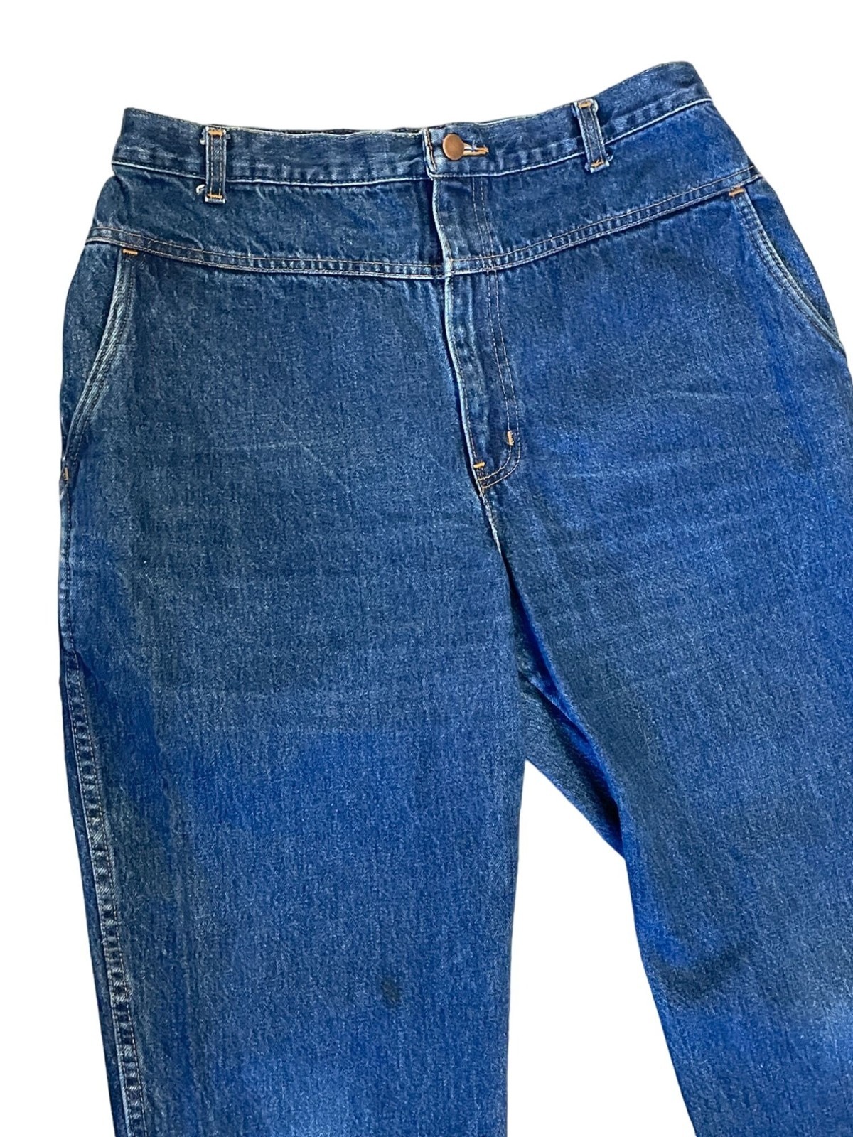 VTG 80s 90s Denim Republic Jeans Vintage Taper High Rise drop V-yoke Mom