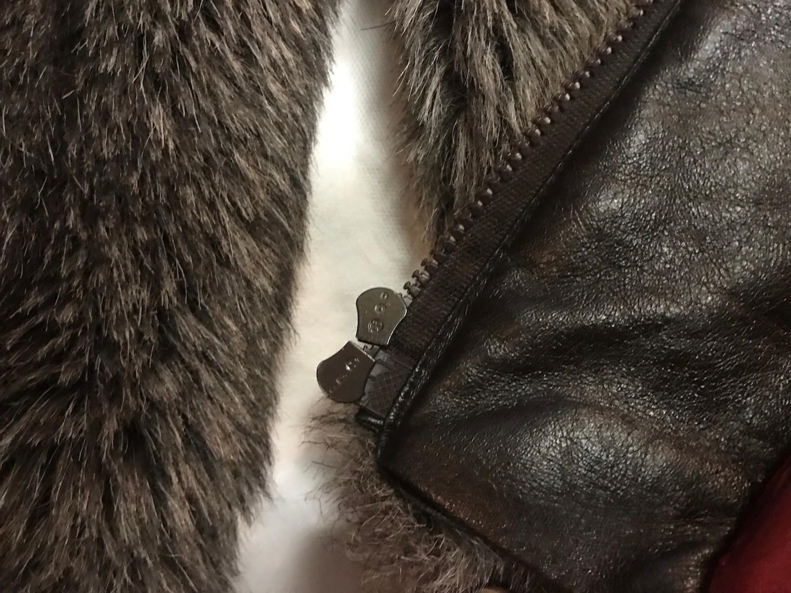 70s Sears Fashions Womens Faux Fur Hooded Coat Lined Sz S Puffy-Look Brown Zip