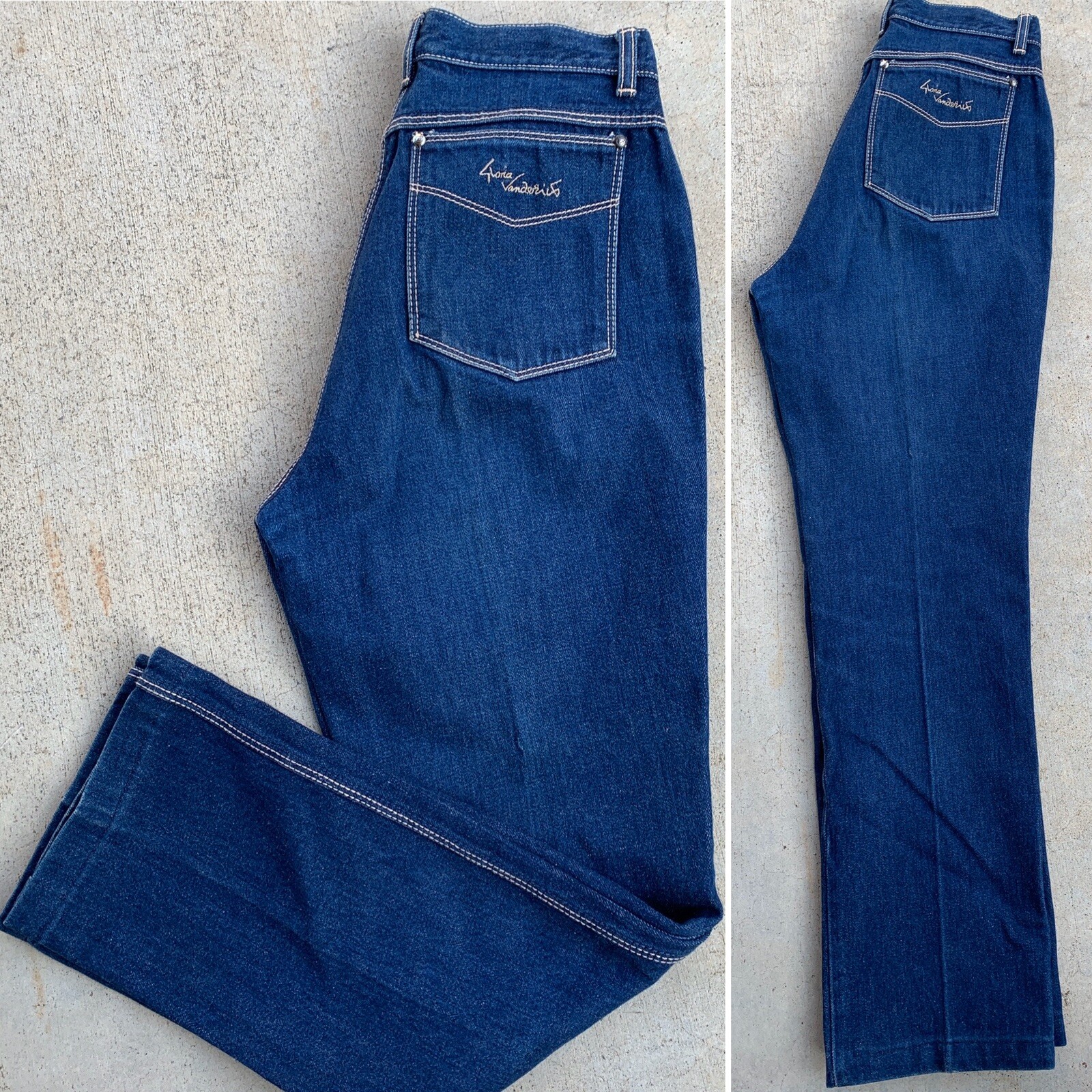 Vintage Gloria Vanderbilt For Murjani Jeans High Waist 9 28” Waist
