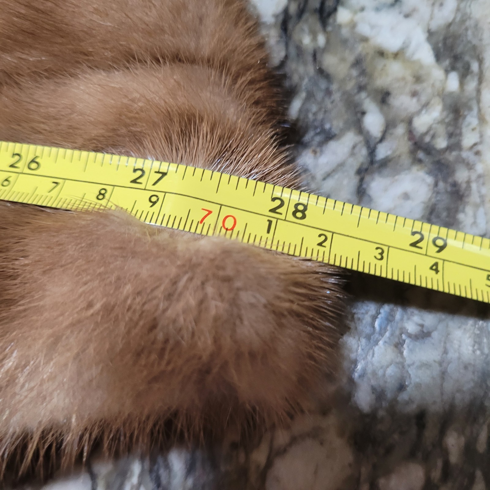Vintage Mink Stole Cape 1950s 2 Pocket Macy Little Shop