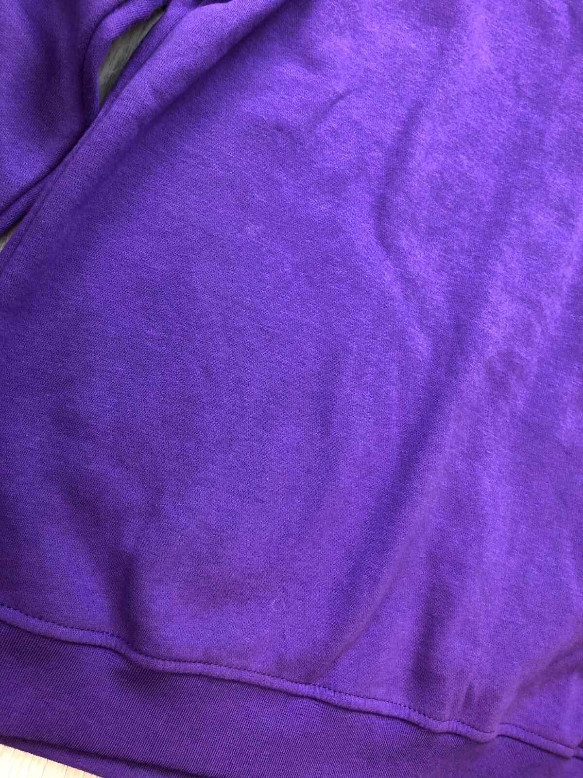Vintage Tudor Court Button Up Sweatshirt Purple 80s Grandma Jacket Women’s PM