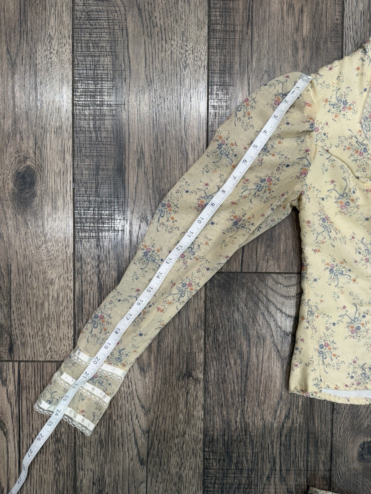 VTG Gunne Sax by Jessica McClintock Floral Prairie 2 Piece Set SZ 3 Cottagecore