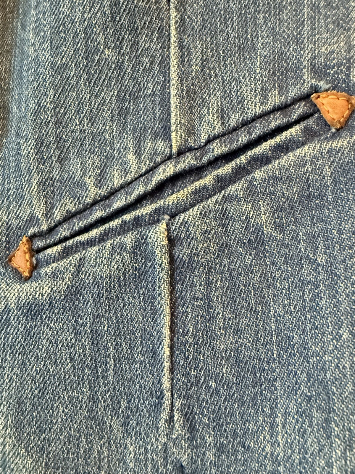 Vintage 70s Ralph Lauren Western Wear Denim Vest 1970s RRL Country Southwest USA