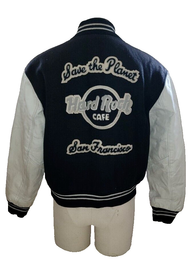 Vintage 80’s Hard Rock Cafe San Francisco Varsity Jacket
