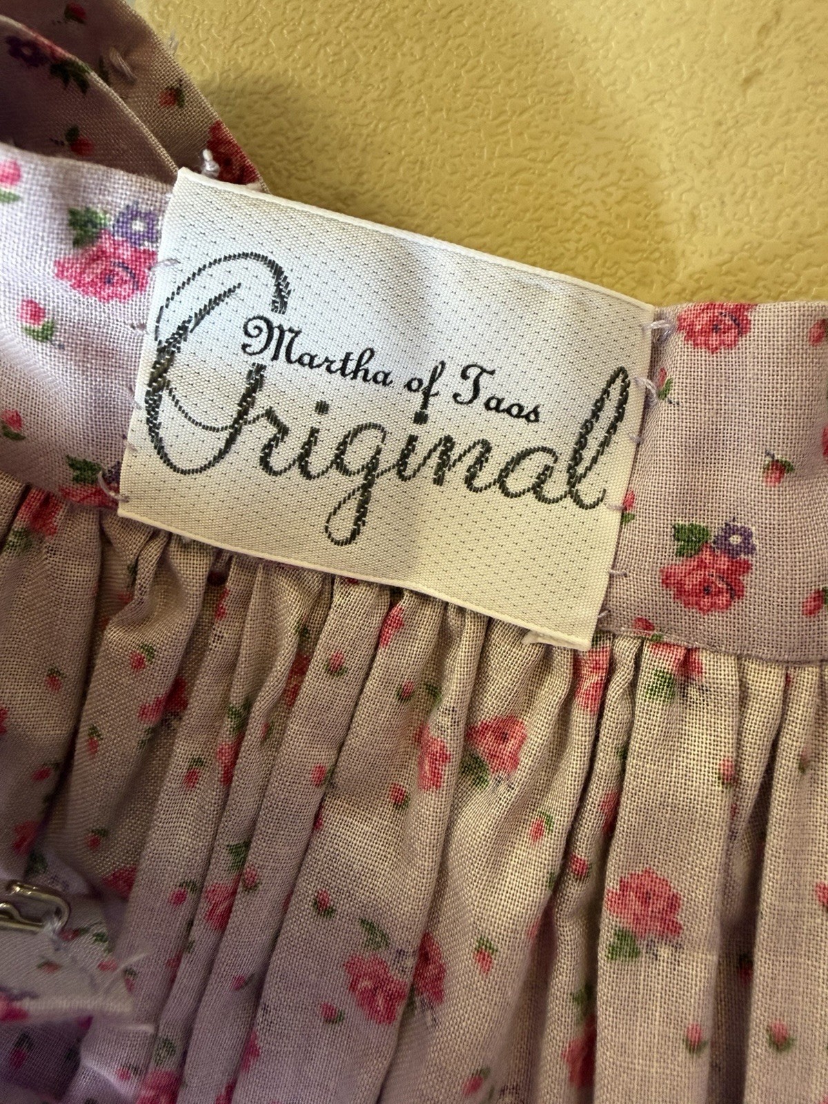 Vintage Martha of Taos Skirt Sz S Quiet Luxury Broomstick Western Boho Floral