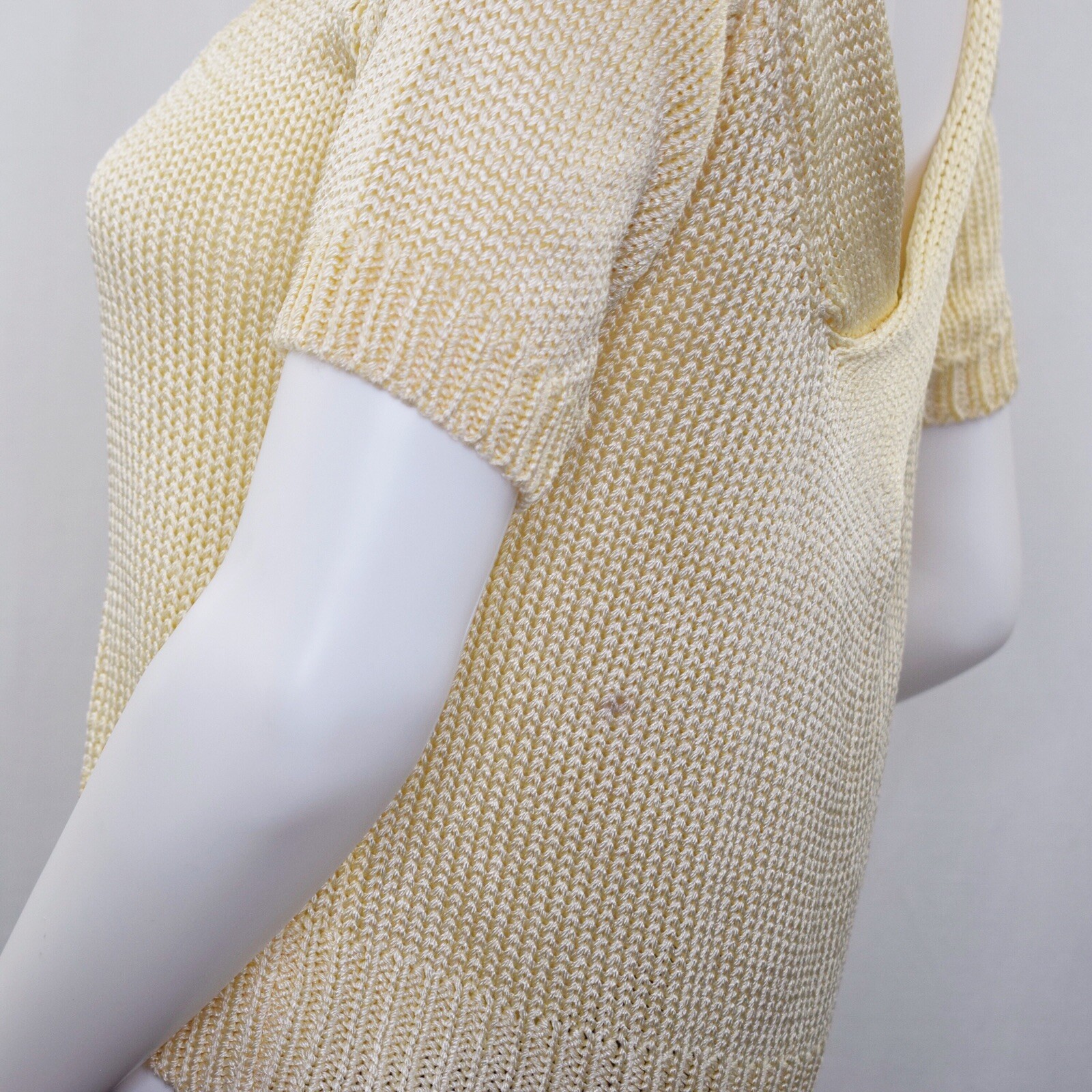 Vintage Grizia Maglia Women’s Size 40 / US L Cream Knit Top
