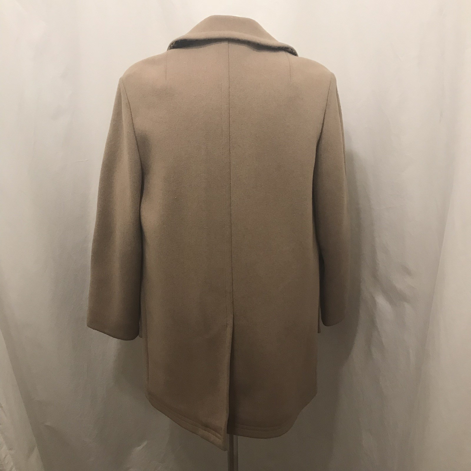 Vintage Lodenfrey Wool Coat Loden West Germany Munich Tan Jacket