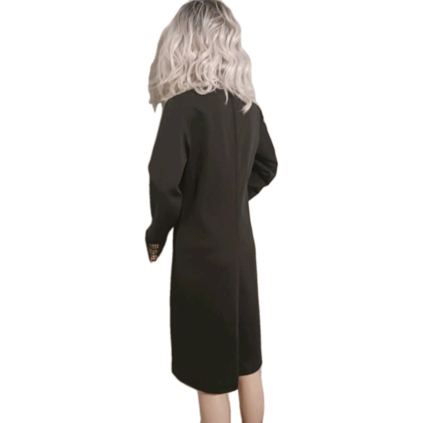 vintage black dress 60s/70s