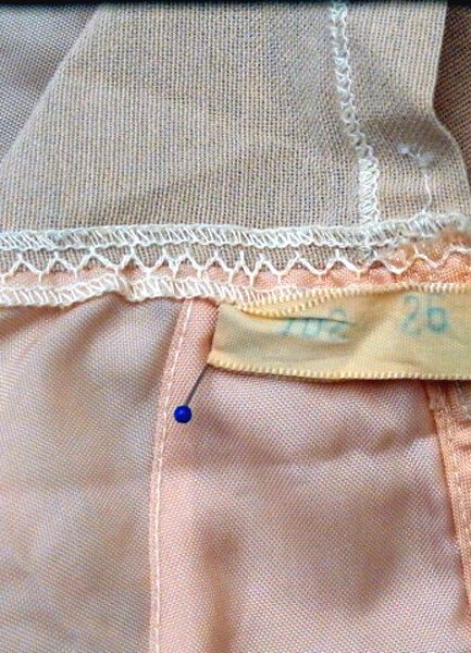 Vintage 1940s GOSSAR-DEB Open Bottom GIRDLE Zipper & Garters Style 702 Size 26