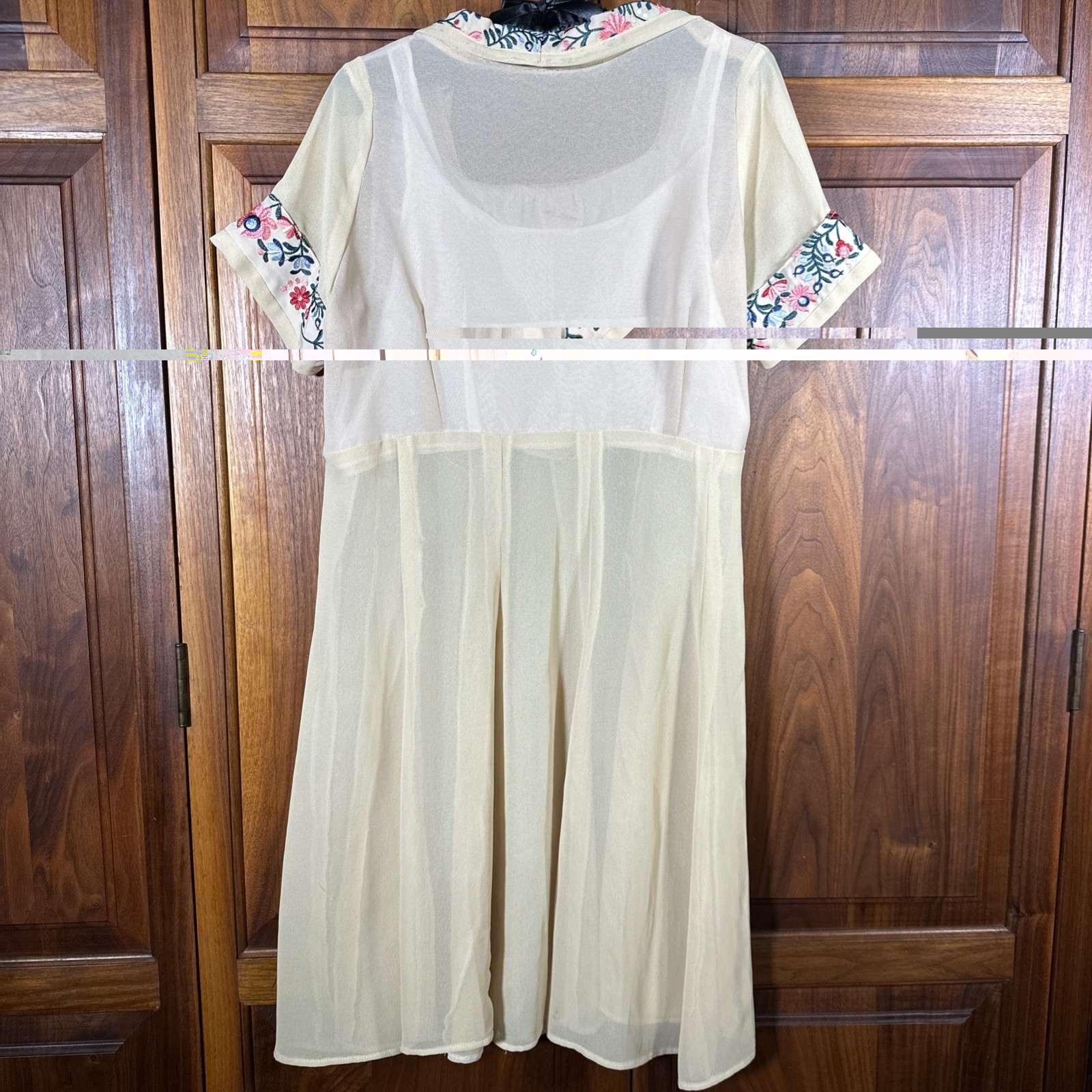 Vintage1930s 1940s style Dress Possibly from the 1970s Prairie Folk Revival