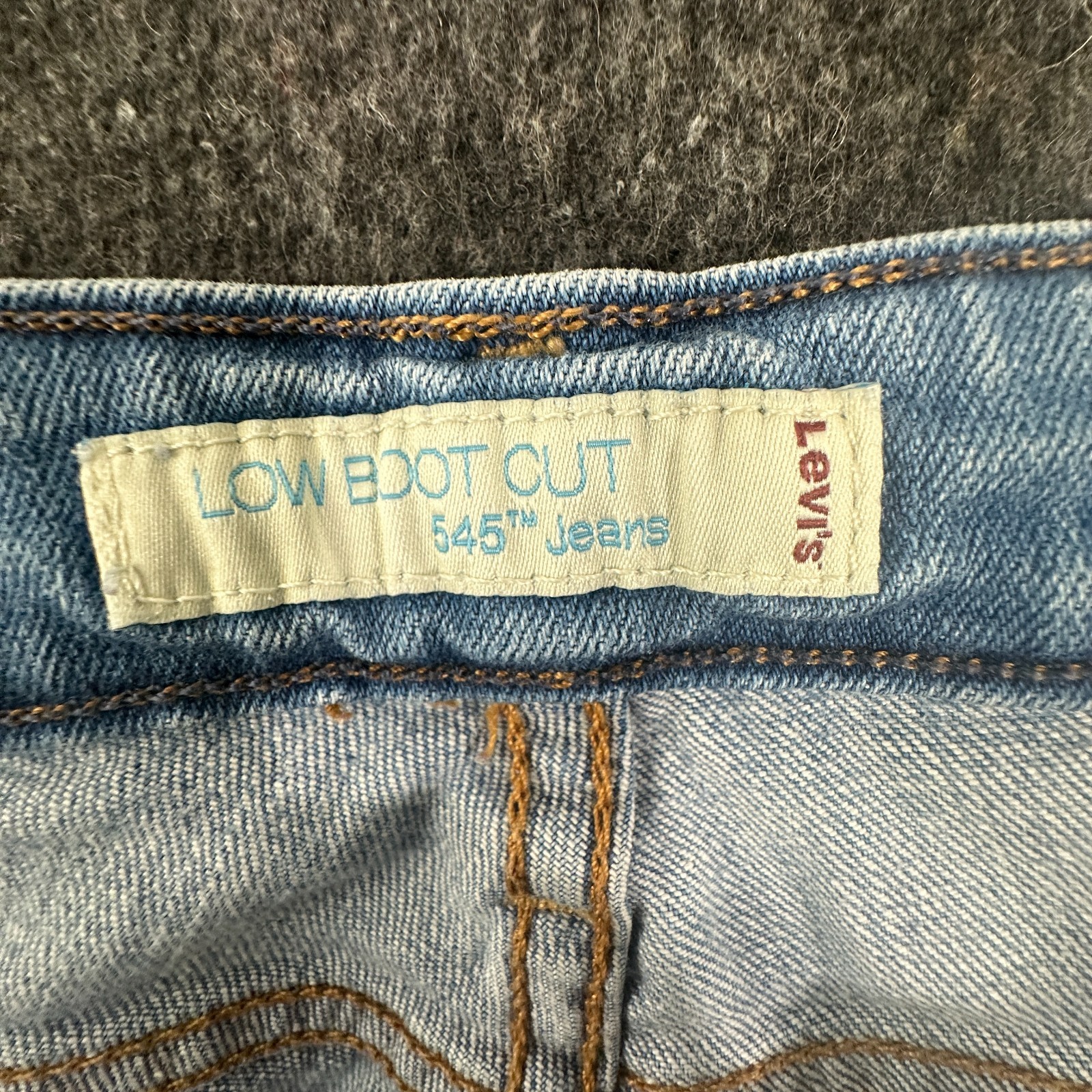 Levi’s Low Boot Cut 545 VINTAGE womens jeans light wash Size 10 – medium