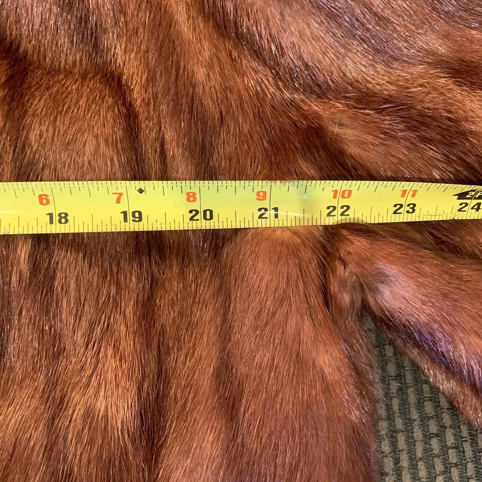 ❤BEAUTIFUL VINTAGE BROWN MINK FUR COAT JACKET