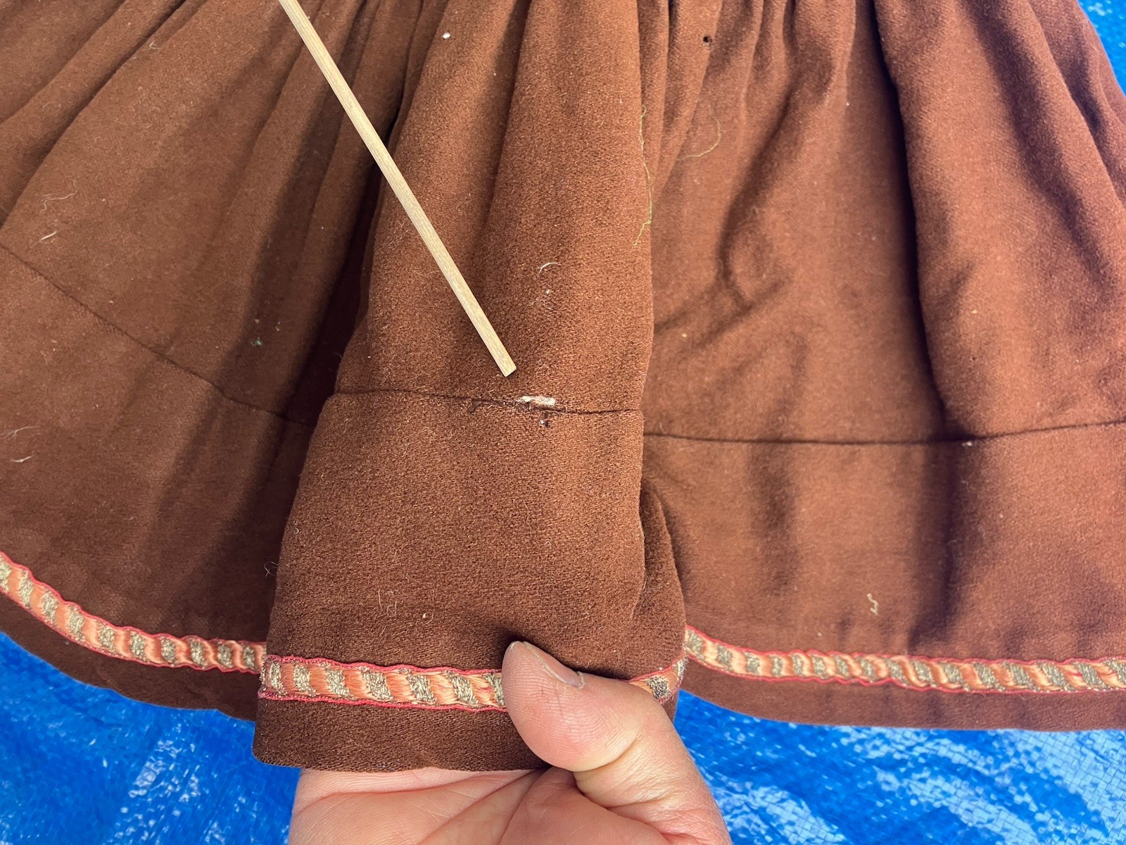 Vintage Western Costume Co Hollywood Skirt Waist 23”
