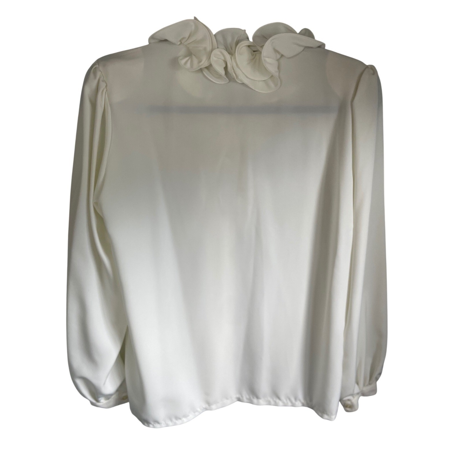 Vintage J-Fashion Romantic Cascade Ruffle Lace Blouse