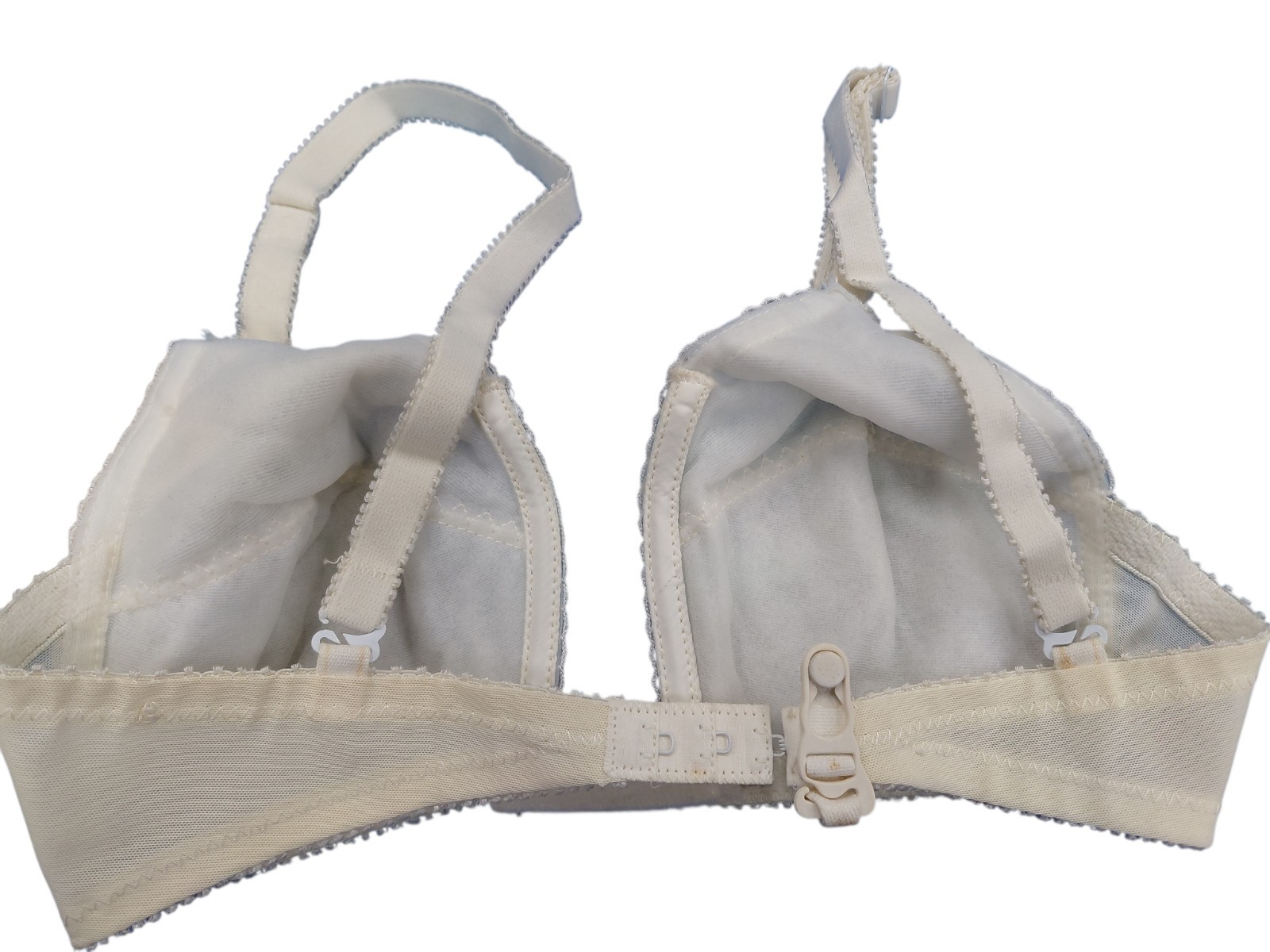 Vintage Qiana White Bra Size 32B