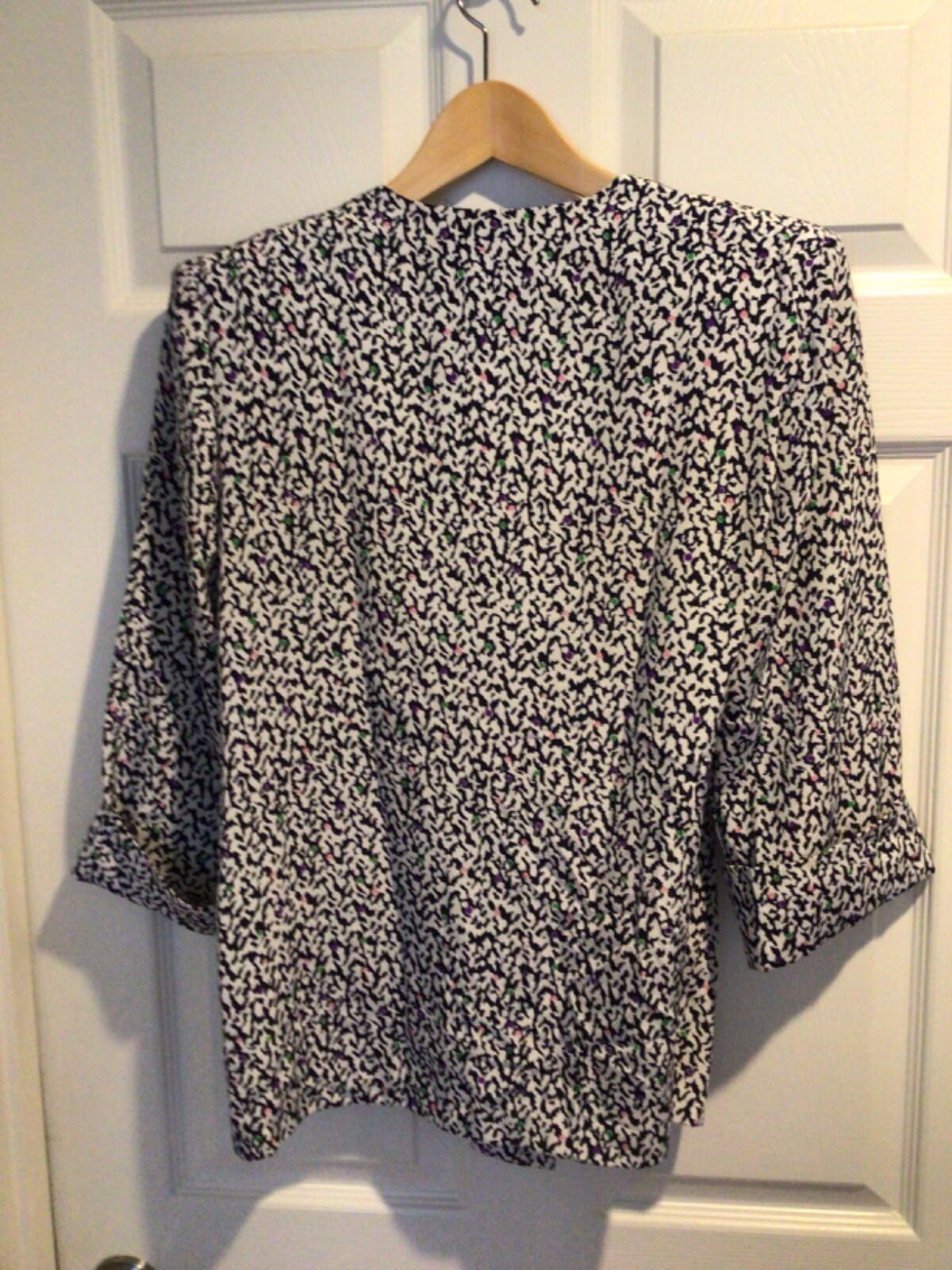Vintage 2 piece set pleated skirt wrap top 80s party costume elastic women’s 12