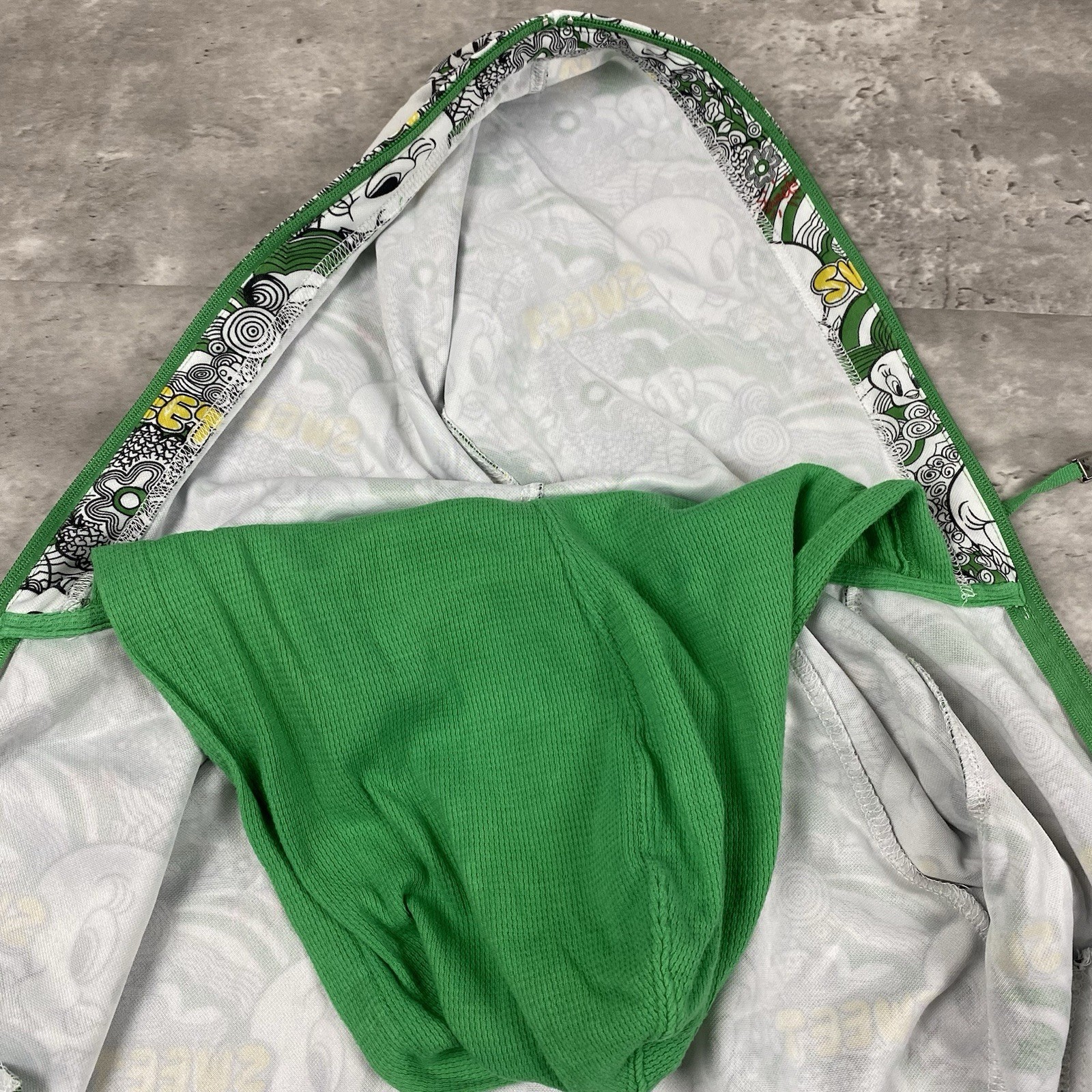 vintage LOT 29 TWEETY BIRD crop zip up hoodie Womens S y2k 2000s Looney Tunes