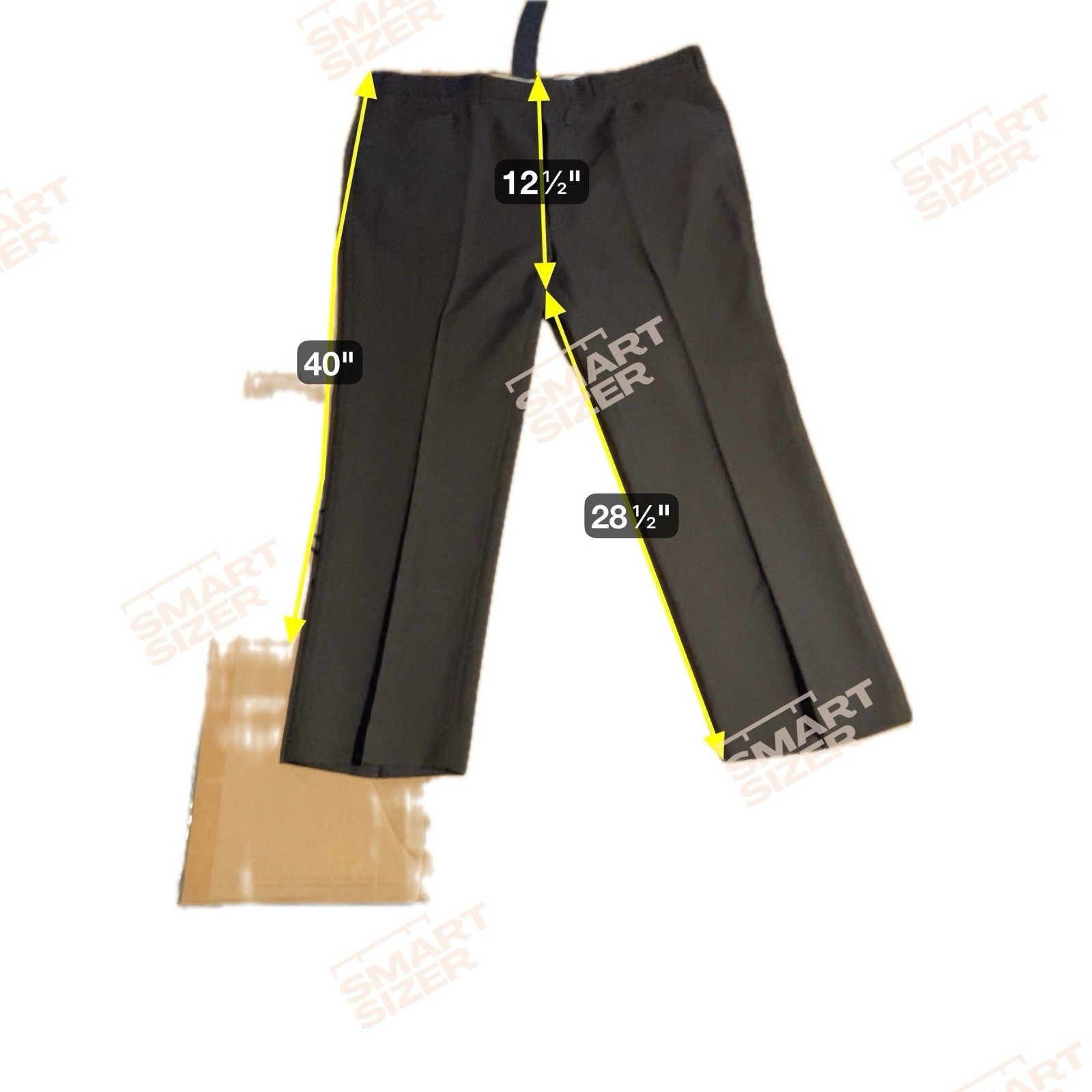 Haggar Brown Vintage Straight Leg Dress Pants, Flat Front Slacks, Woman’s 2XL