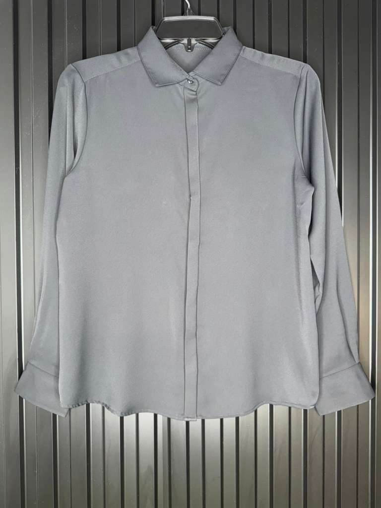 Yves Saint Laurent YSL Beaute Black Uniform Blouse Made In Italy 38