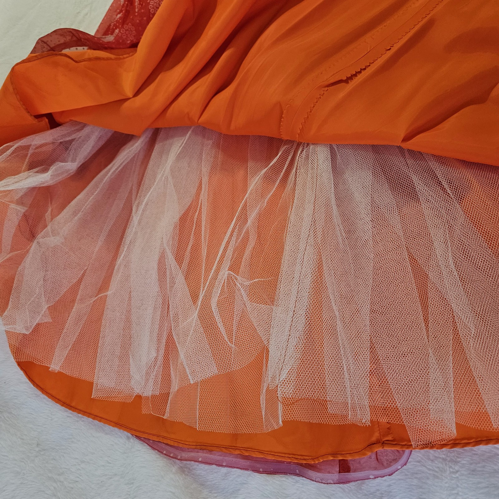 Vintage Nadine Dress Size 5 Chiffon Lined Crinoline Cottage Core Modest Prom