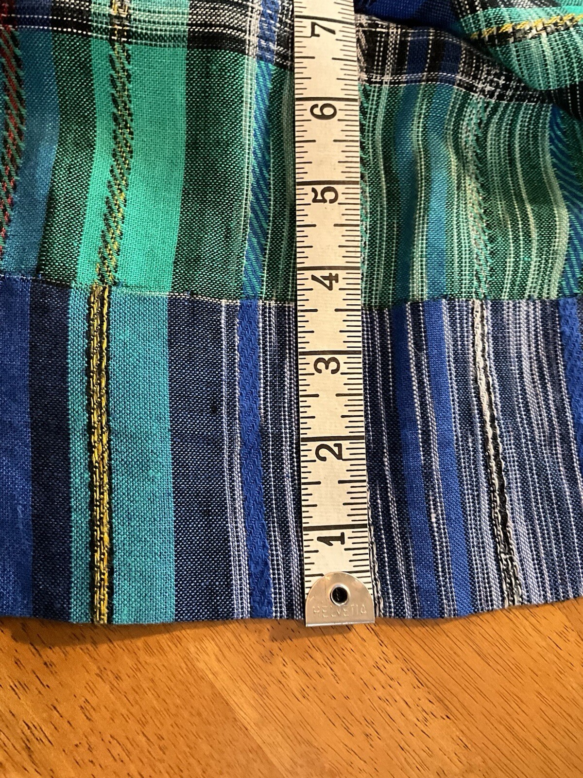 VTG Tica Women’s Pleated Skirt Plaid Size 14 Made in USA Union Tag Preppy