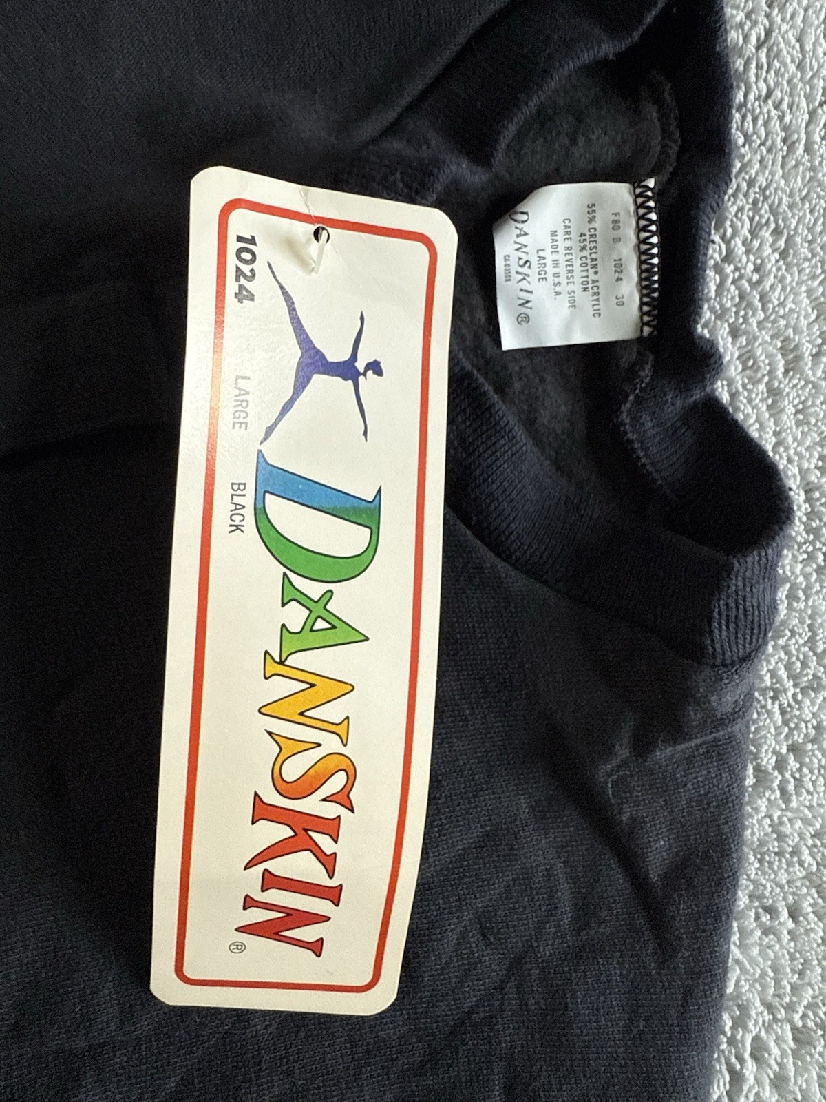 VTG Danskin Athleisure Women’s Sleeveless Snap Vest & Shorts Original Tags