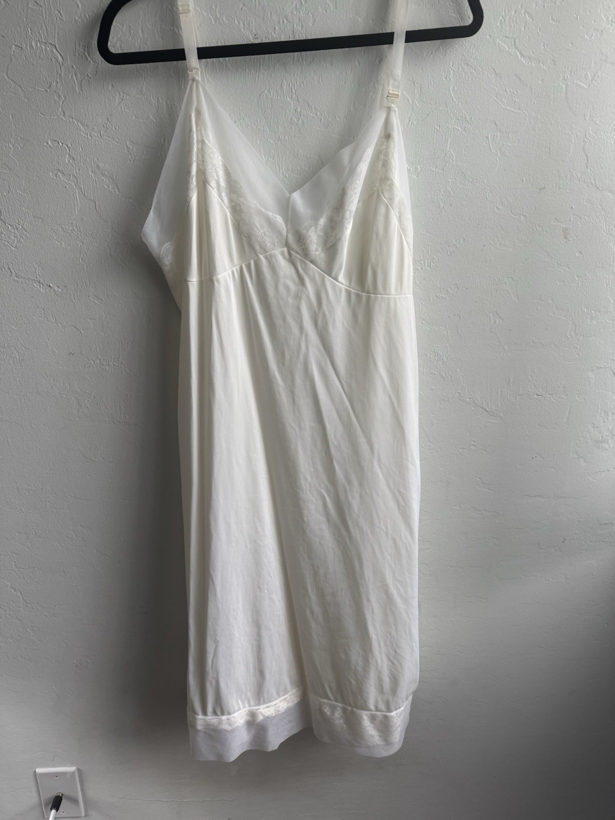 Vintage Lace Trim Slip