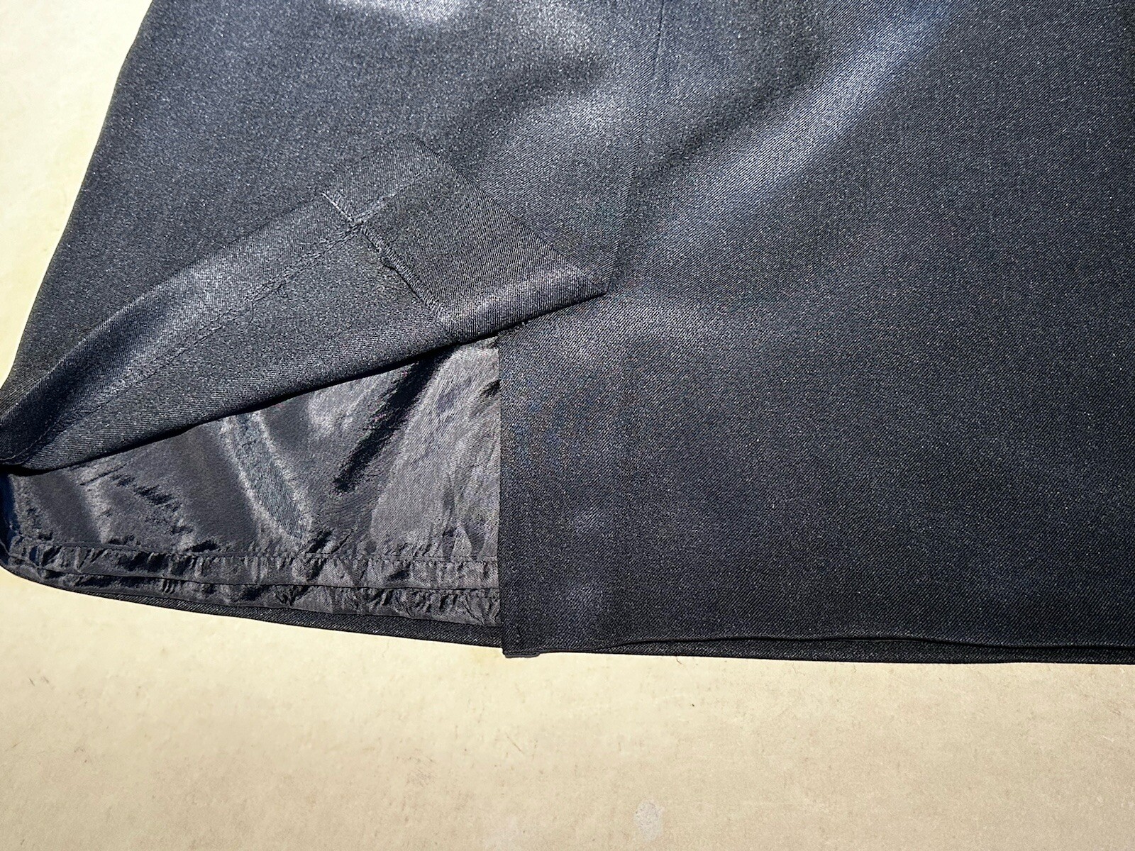 Vintage Laura Scott Womens Straight Shirt Blk Skirt Sz 14 Pre-owned