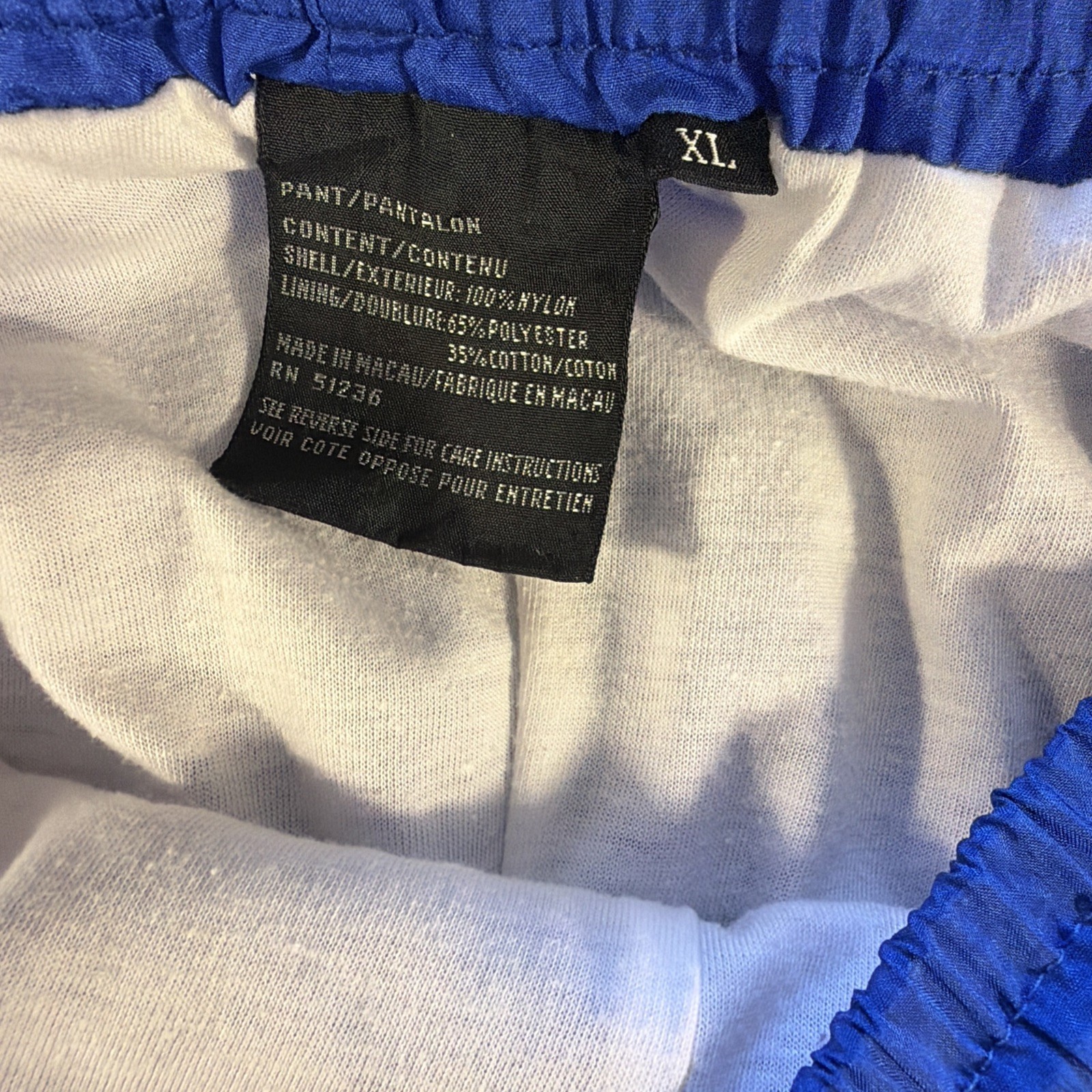 Vintage Andy Johns Windbreaker Outfit Pants and Jacket Size XL Multicolored